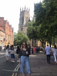 Jodie hanging out in York