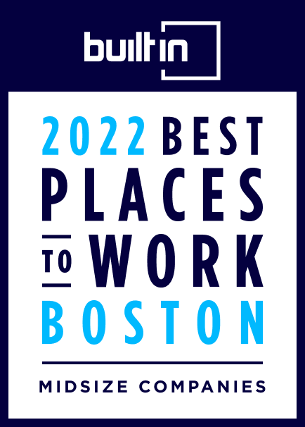 Built in Boston Best Places to Work
Midsize Companies